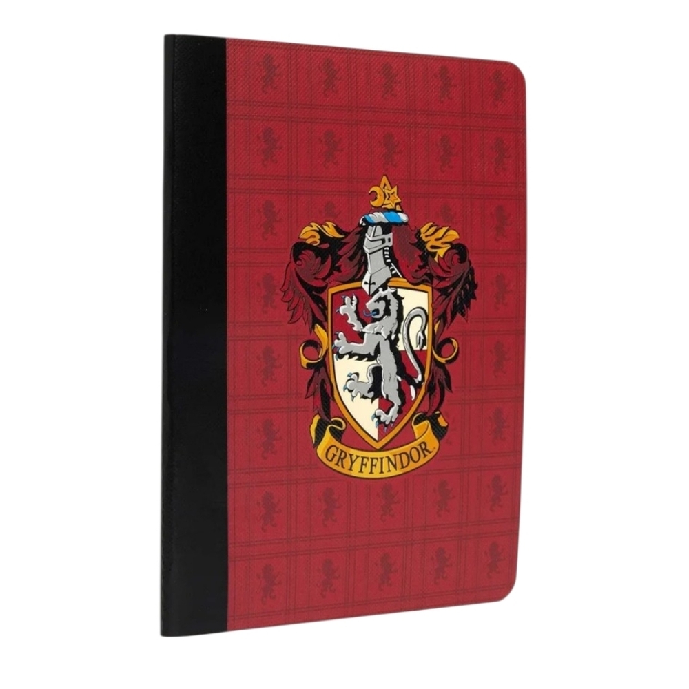 Harry Potter Gryffindor Red Black 120 Page Notebook & Magnetic Page Clip Set